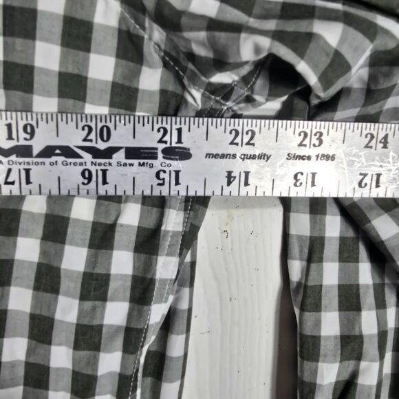 Brooks Brothers Red Fleece Button Down Shirt Large Green White Check Long Sleeve - Picture 7 of 8